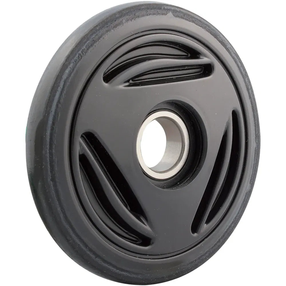 Idler Wheel with Bearing 6205-2RS - Black - Group - 135 mm OD x 1" ID