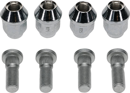 Kit de pernos/tuercas de rueda - Kit de pernos/tuercas de rueda - Delantero/Trasero | Trasero Izquierdo - KingQuad 400/500/750