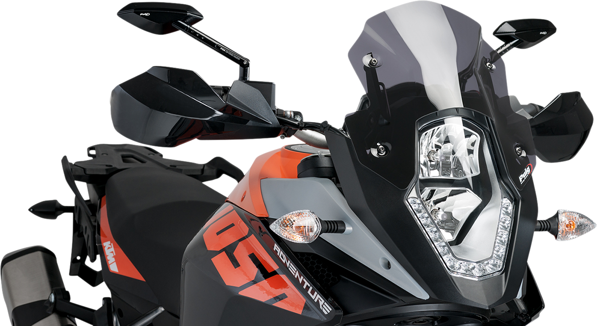Cúpula Z-Racing - Cúpula de carrera - 12-3/8" - Ahumado oscuro - KTM