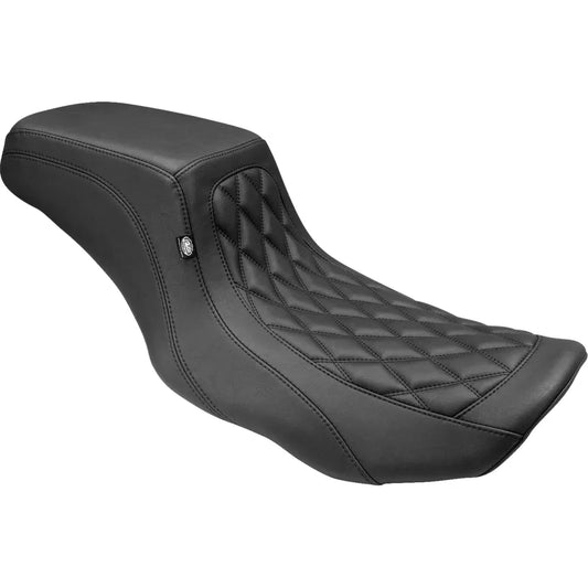 Asiento con respaldo cuadrado de doble diamante