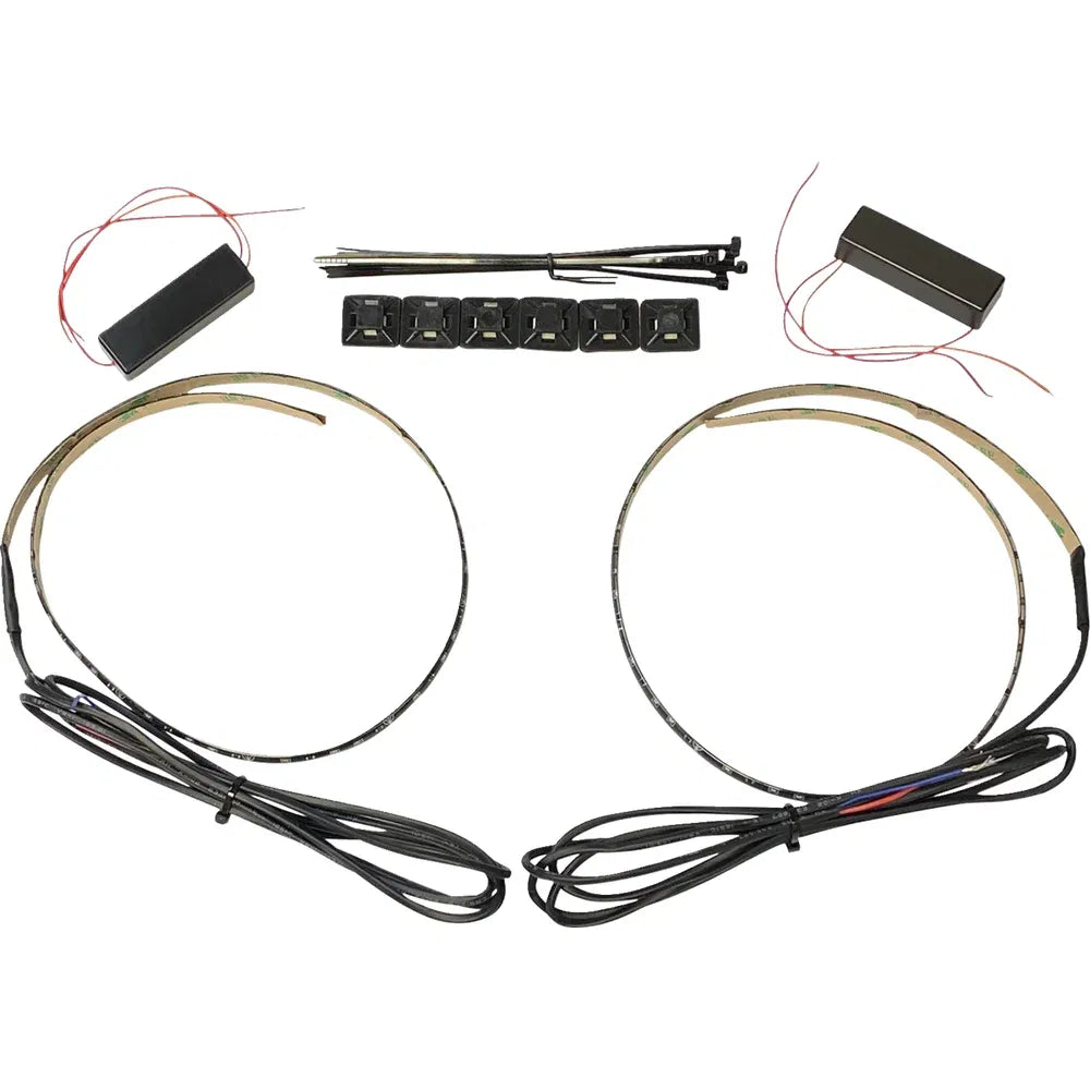 Tiras led auxiliares de disparo lateral de doble intensidad