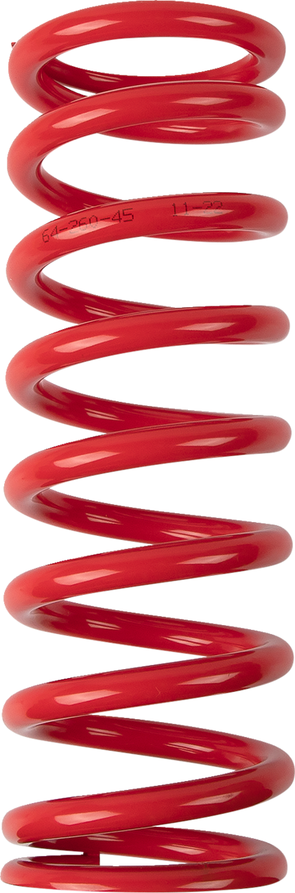 Resorte de choque - Resorte de choque - 64/66 mm OD - 45 n/mm - Rojo