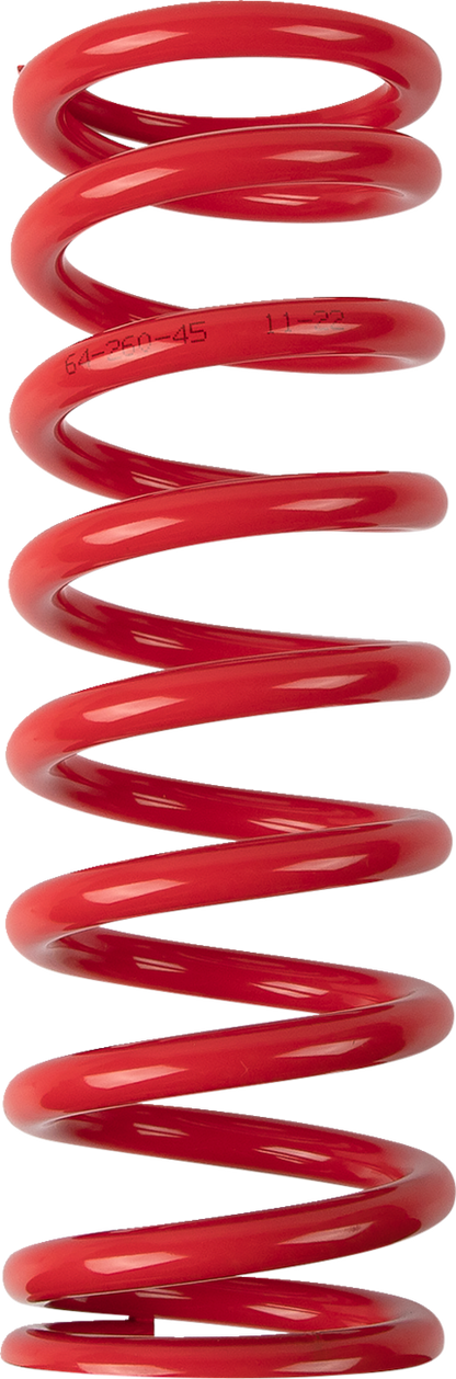 Resorte de choque - Resorte de choque - 64/66 mm OD - 45 n/mm - Rojo