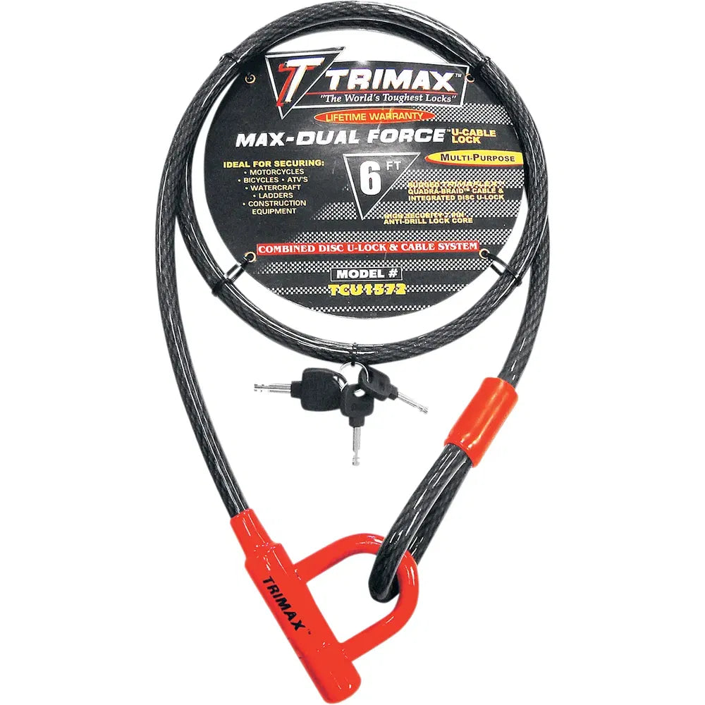 U-Lock and Cable Locks - 72"