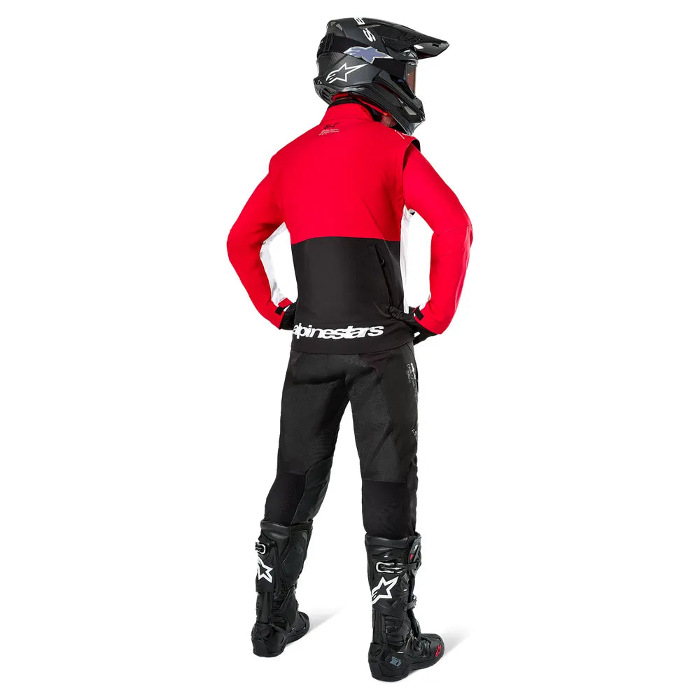 Chamarra Alpinestars Lite-Dura Softshell - negro/rojo/blanco