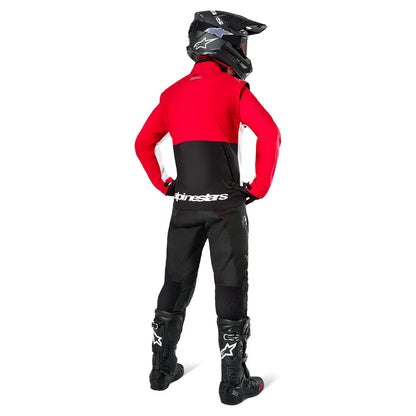 Chamarra Alpinestars Lite-Dura Softshell - negro/rojo/blanco