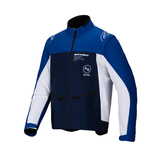Chamarra Alpinestars Lite-Dura Softshell - marino/azul/blanco