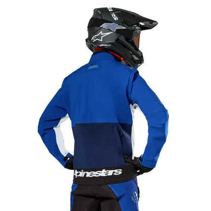 Chamarra Alpinestars Lite-Dura Softshell - marino/azul/blanco