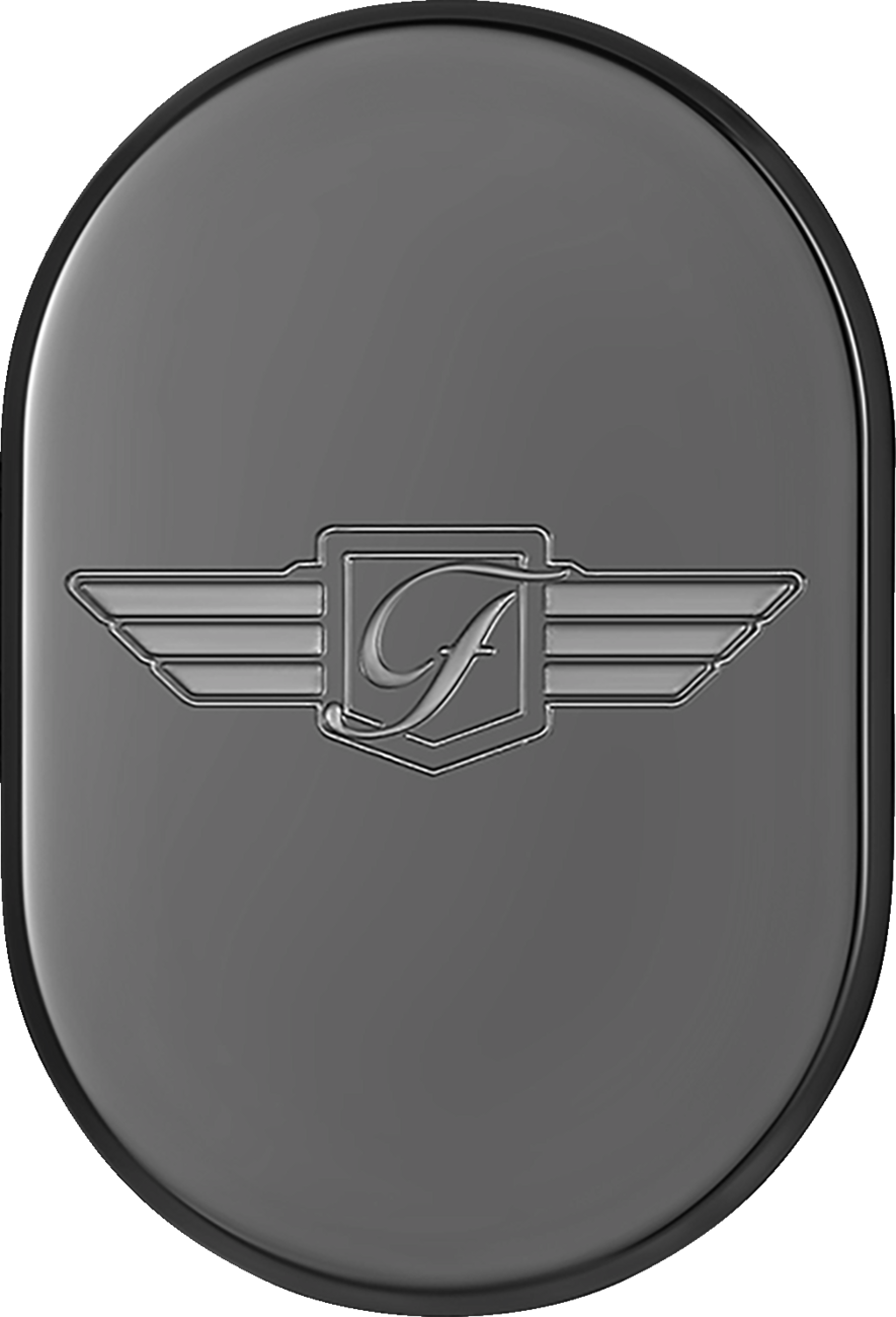 Cubierta de antena - Cubierta de antena - Guardabarros trasero derecho - Logotipo FD - Negro