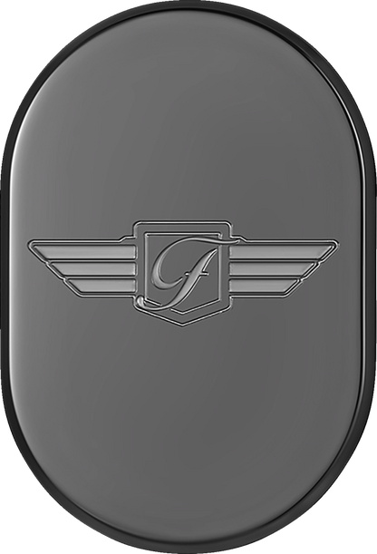 Cubierta de antena - Cubierta de antena - Guardabarros trasero derecho - Logotipo FD - Negro