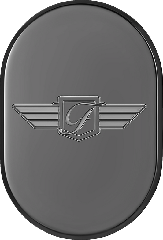 Cubierta de antena - Cubierta de antena - Guardabarros trasero derecho - Logotipo FD - Negro