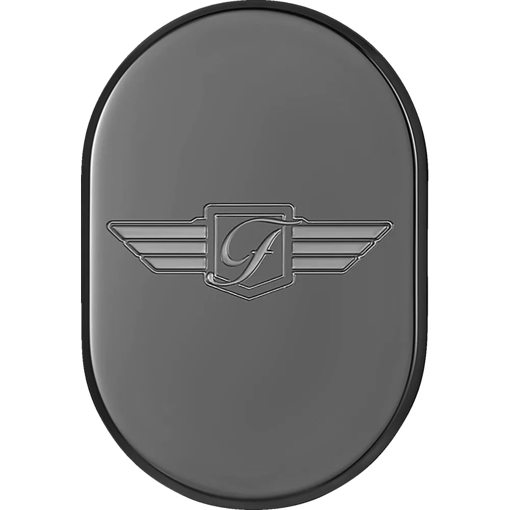 Cubierta de antena - Cubierta de antena - Guardabarros trasero derecho - Logotipo FD - Negro