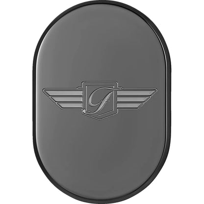 Cubierta de antena - Cubierta de antena - Guardabarros trasero derecho - Logotipo FD - Negro