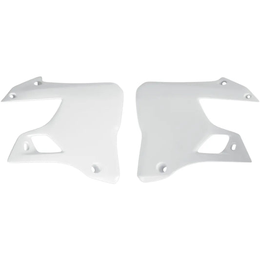 Radiator Shrouds - White - YZ