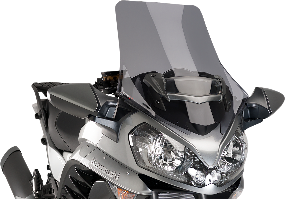 Parabrisas Z-Racing - Parabrisas de carrera - 27-3/4" - Ahumado oscuro - Kawasaki