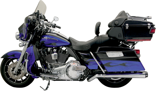 Pseudo silenciador para Road Rage II Mega Power System - Pseudo silenciador Mega Power - Cromo - '09 - '20 FL