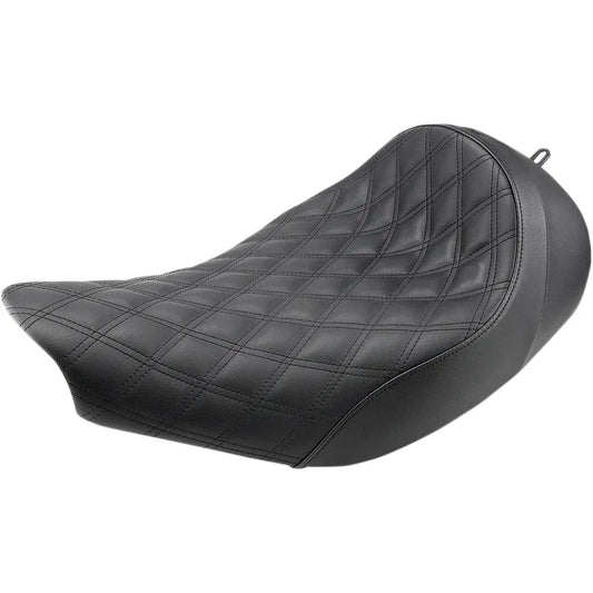 Renegade Solo Seat - Lattice Stitched - Black