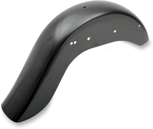 Guardabarros trasero: liso - 4" Guardabarros trasero estirado: liso - 7.125" W