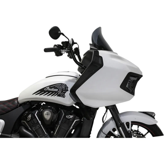 Flare™ Windshield - Dark Smoke - 11" - Challanger