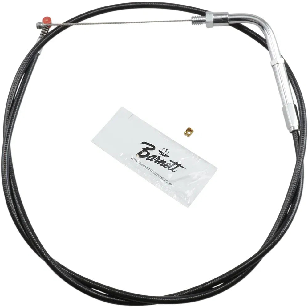 Cable de acelerador/ralentí de vinilo negro
