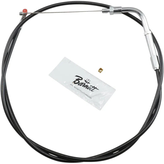 Cable de acelerador/ralentí de vinilo negro