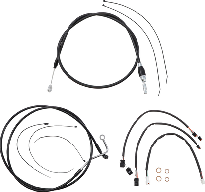 Kit de instalación de manillar XR - Kit de instalación de manillar XR - Perchas Ape de 15"-17" - FLTR '21-'23 - Negro