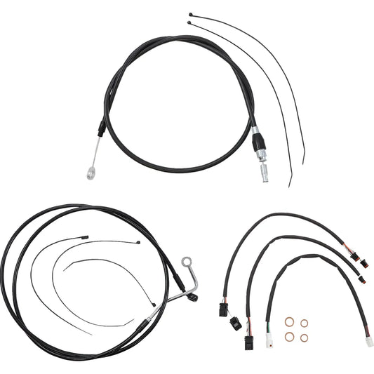 Kit de instalación de manillar XR - Kit de instalación de manillar XR - Perchas Ape de 15"-17" - FLTR '21-'23 - Negro