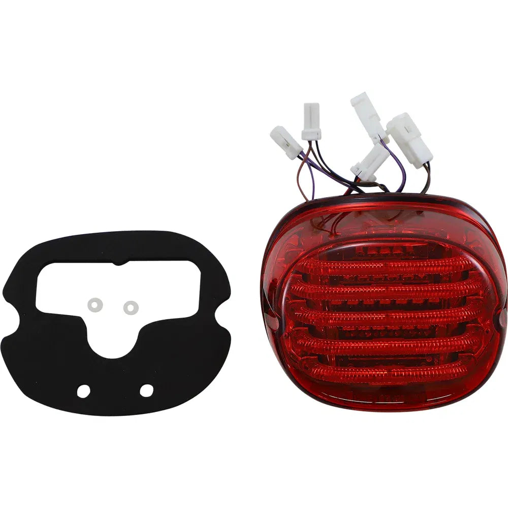 Luces traseras led de perfil bajo integradas probeam® con señales de giro auxiliares