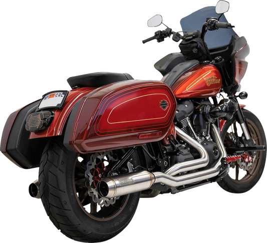 Sistema de escape True Dual Performance con silenciador de 4" - Sistema de escape True Dual Performance con silenciador de 4" - Acero inoxidable