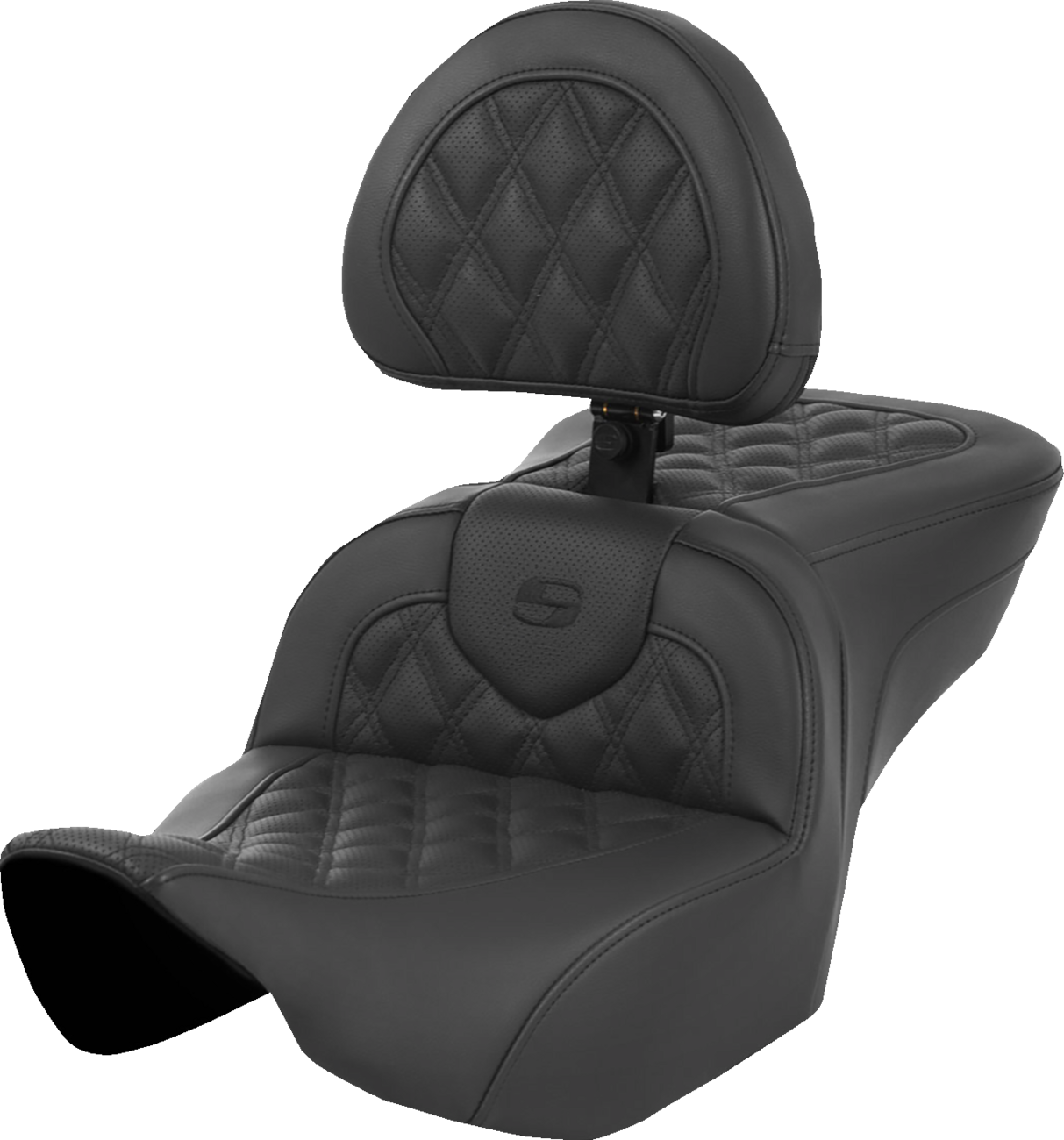 Asiento Roadsofa™ Lattice Stitch - Asiento Roadsofa™ - con respaldo - Lattice Stitch - Negro - FL '23-'24