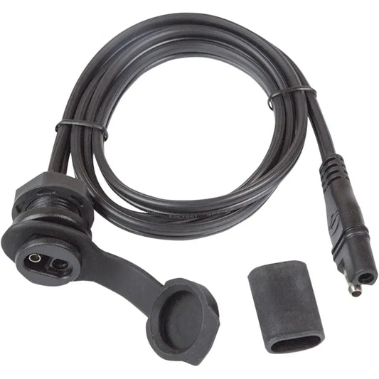 Weatherproof SAE Thin Panel Mount Socket O-40 - Long