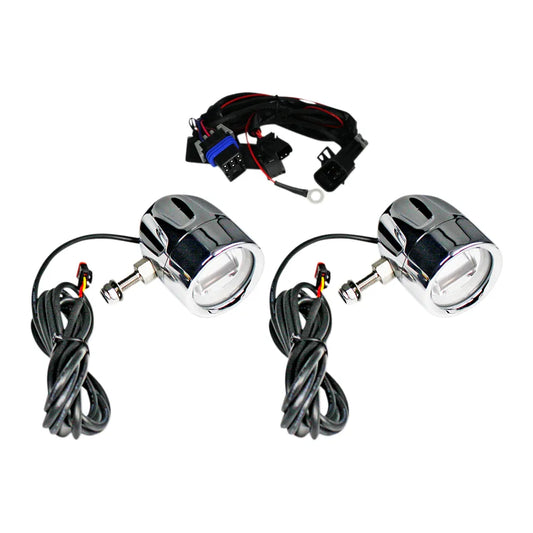 LED Fog Light - Indian - Chrome