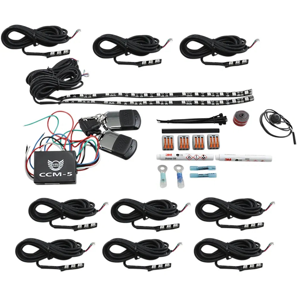 Full Lighted Engine Kit - Indian