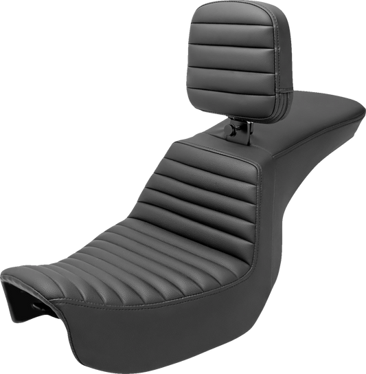 Asiento elevado Tour - Asiento elevado Tour - Respaldo del conductor - Tuck-n-Roll - Dyna '06-'17