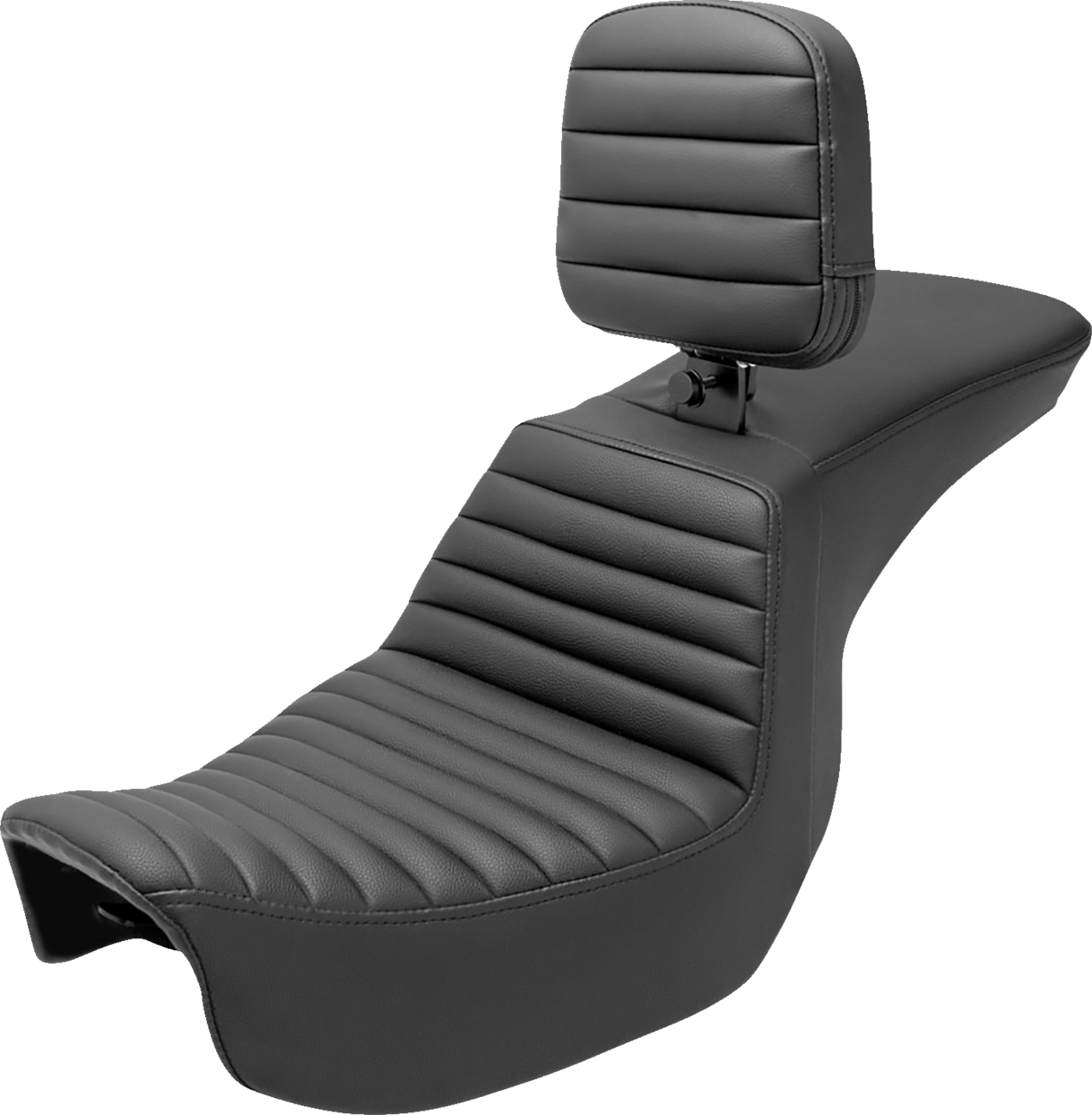 Asiento elevado Tour - Asiento elevado Tour - Respaldo del conductor - Tuck-n-Roll - Dyna '06-'17