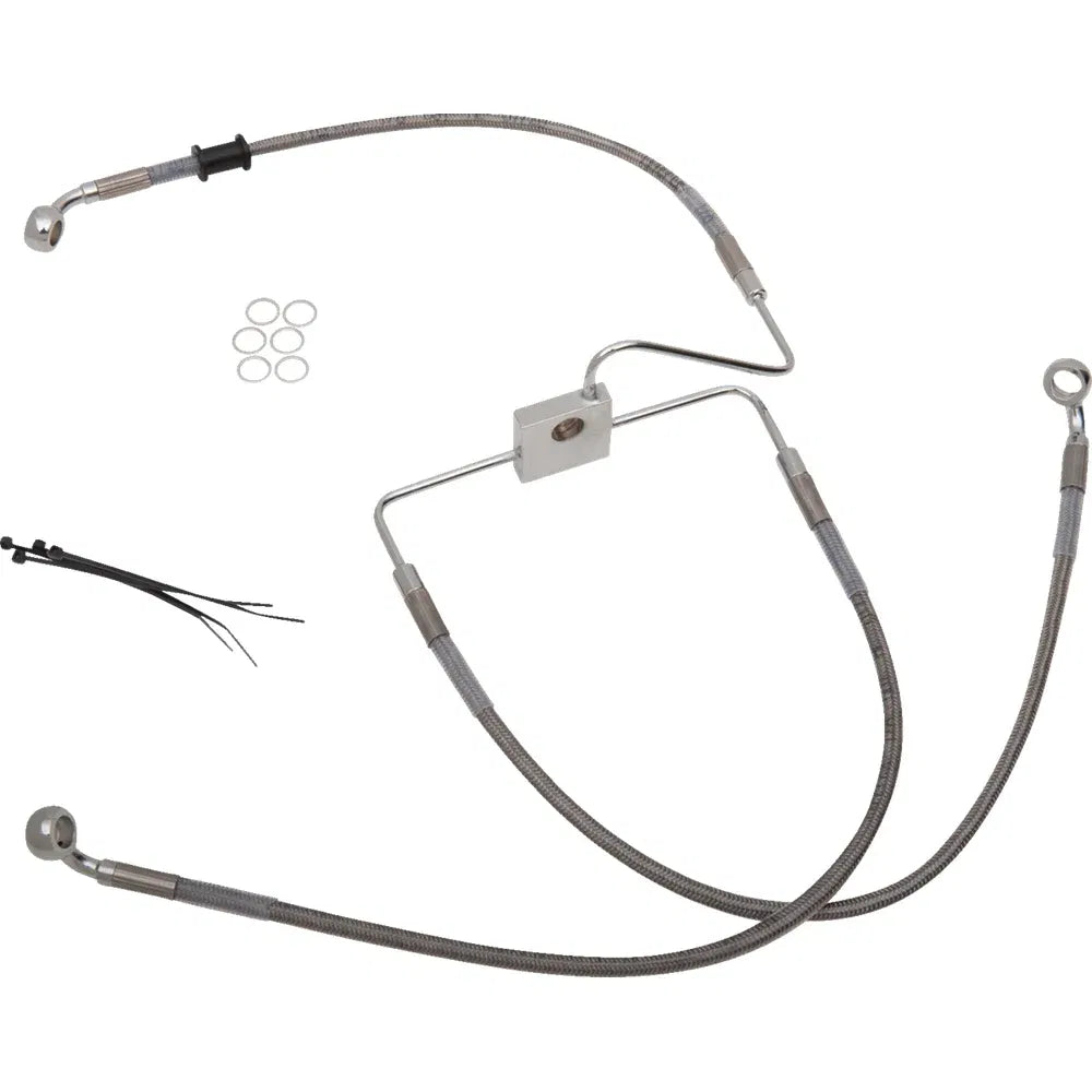 Kit de línea de freno de acero inoxidable