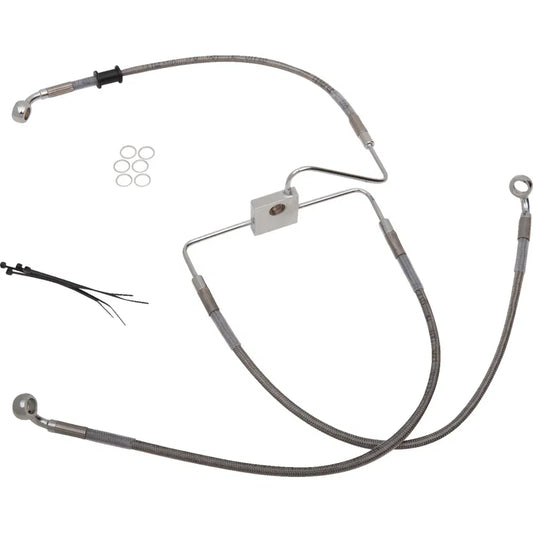 Kit de línea de freno de acero inoxidable