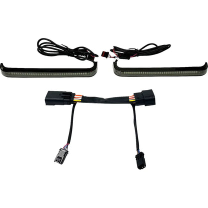 Luces led de perfil bajo para alforjas