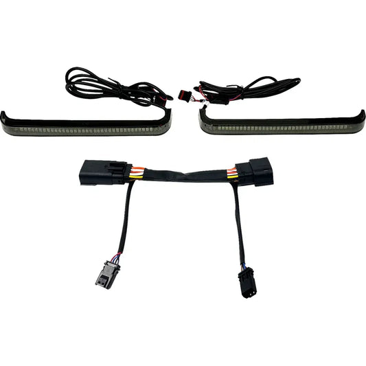 Luces led de perfil bajo para alforjas