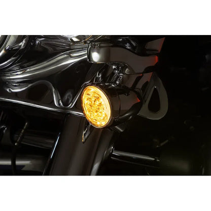 Insertos de luz de señal delantera led fang® con bisel