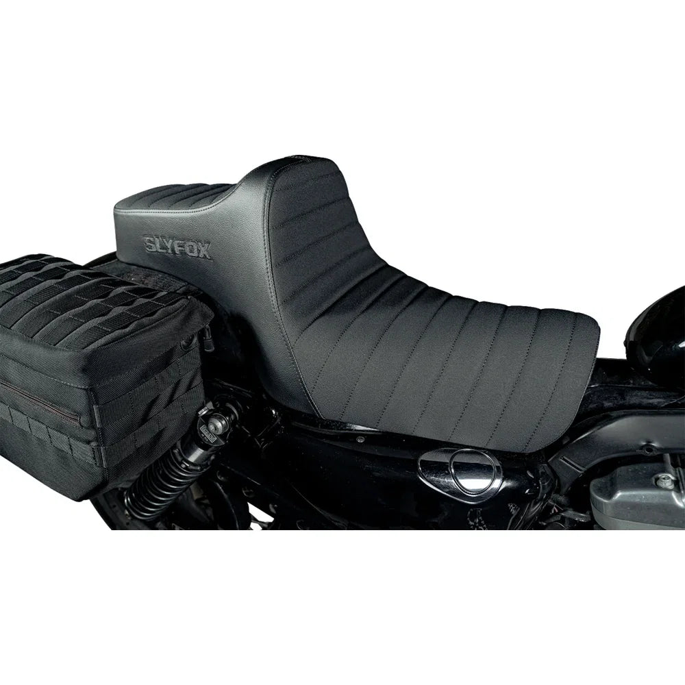 Asiento SLYFOX High Noon Vinyl Classic Stitch Black Logo Black Stitch XL '04-'22