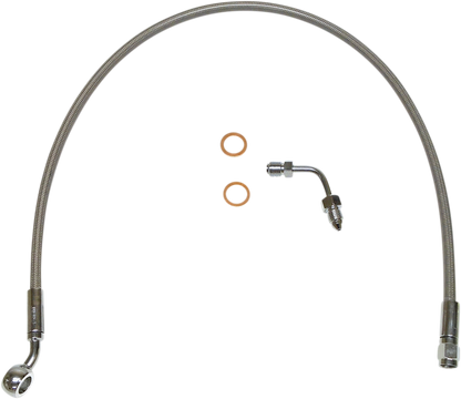 Línea de freno superior XR con adaptador - Línea de freno - Superior - Acero inoxidable - ABS