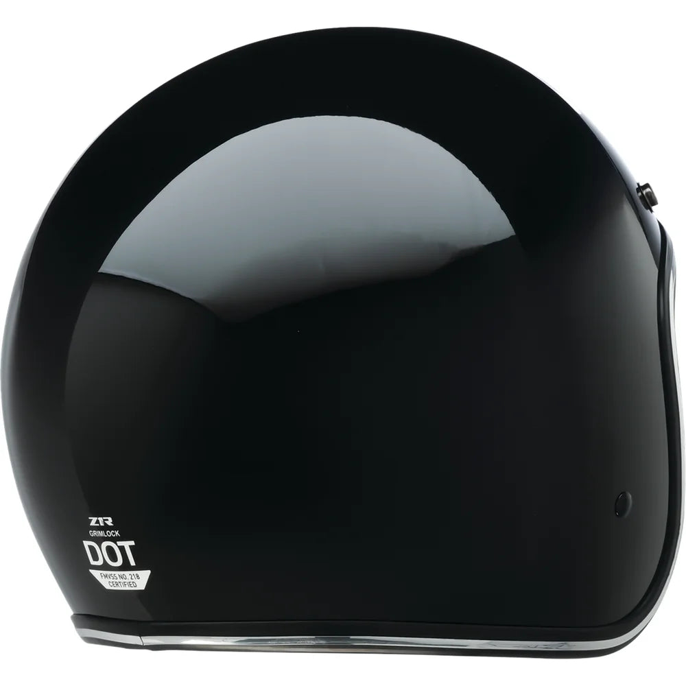 Casco grimlock sólido — negro