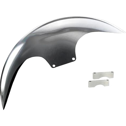 Guardabarros delantero cafe para rueda de 21"