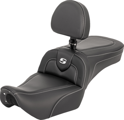 Asiento Saddlemen RoadSofa™ With RH975 '22-'25 Carbon Fiber