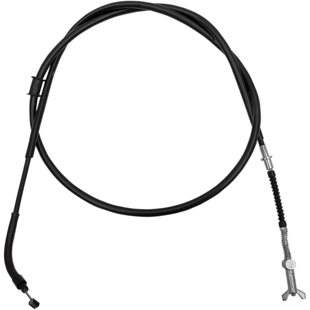 Cable de freno de vinilo negro.