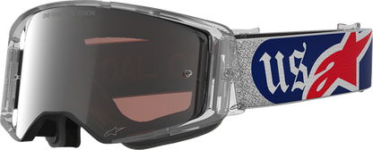 Lentes Supertech Merica 25 - Lentes Supertech - Merica 25 - Rojo/Azul - Plata/Cobre