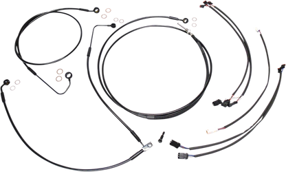 Kit de instalación de manillar XR - Kit de instalación de manillar XR - Perchas para monos de 12"-14" - FLSS '16 - Negro