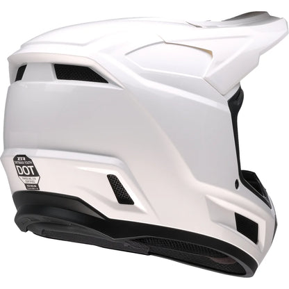 Casco juvenil dirt maxx blanco sólido