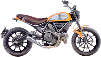 Silenciador Slip-On LV-10 - Silenciador LV-10 de acero inoxidable para Scrambler